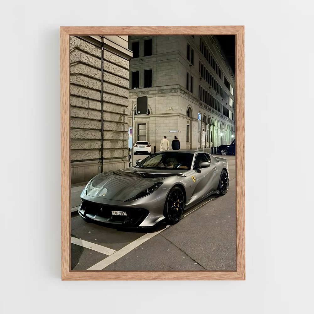 Poster Competizione Intemporelle – affiche Ferrari (vue 4)